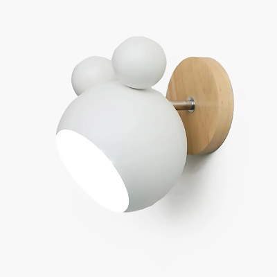 Фото: Настеный светильник Mouseglow, белый-1 Настеный светильник Mouseglow, белый-1