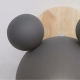 Фото: Настеный светильник Mouseglow, серый Настеный светильник Mouseglow, серый